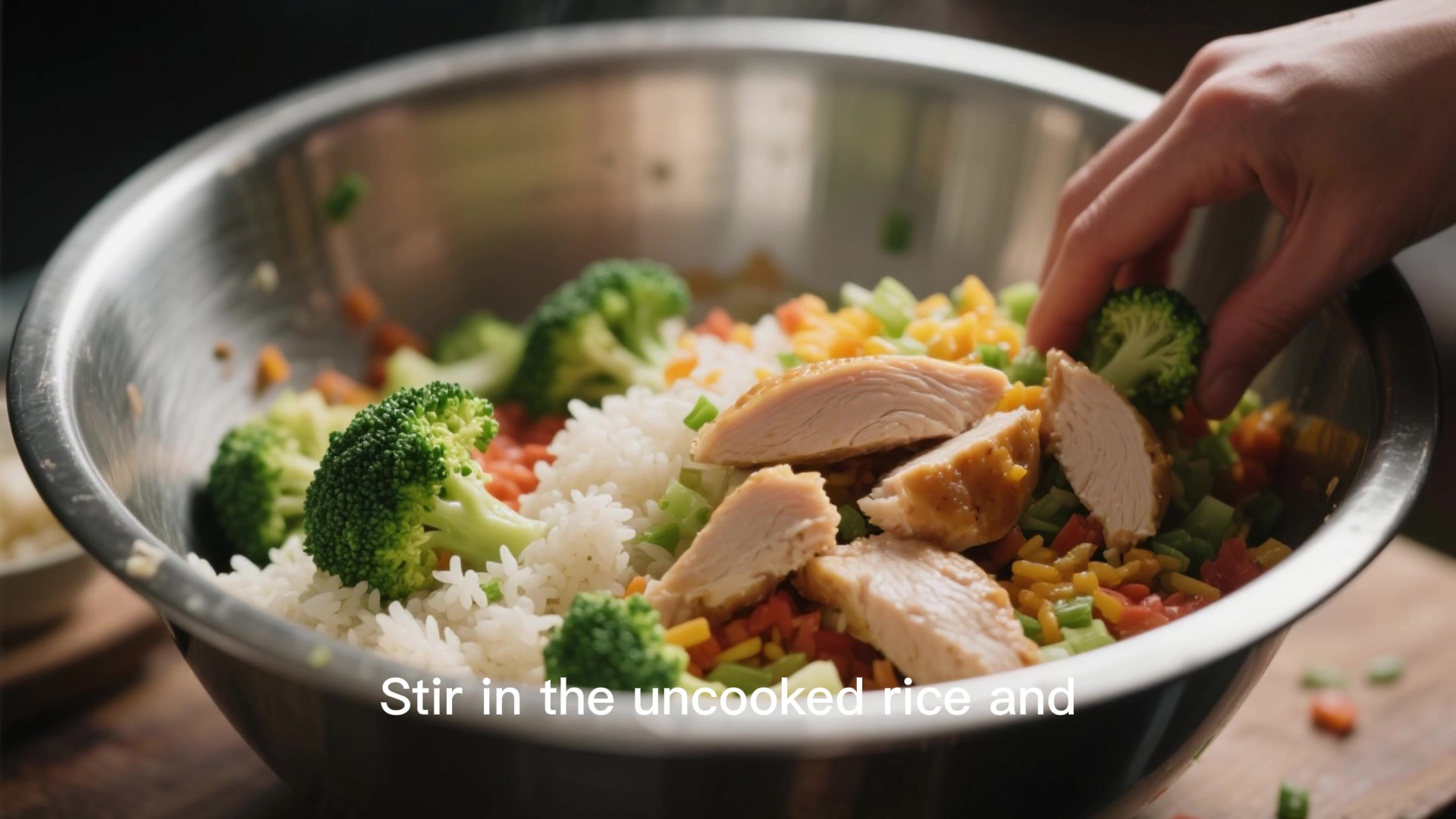 Video thumbnail for Chicken Broccoli Rice Casserole