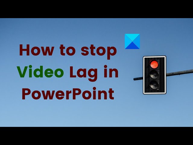 Video thumbnail for How to stop Video Lag in PowerPoint