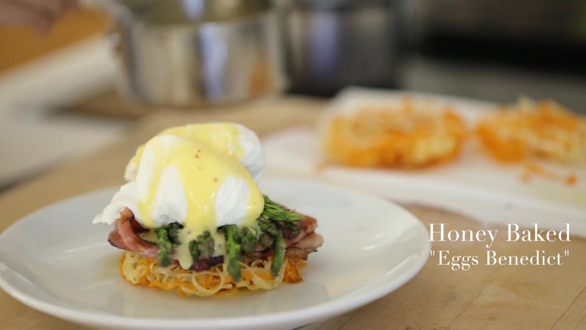 'Video thumbnail for Honey Baked "Eggs Benedict"'