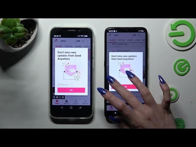 Video thumbnail for Transfer Files From DOOGEE X97 PRO To Any Android Device | Send Anywhere App