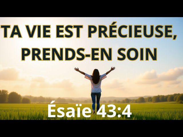 Video thumbnail for Prenez soin de vous – Prière puissante pour restaurer votre vie unique donnée par Dieu.