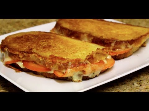 Video thumbnail for Grilled Cheese & Tomato Sandwich-How to and Recipe | Byron Talbott