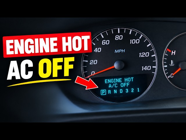 Video thumbnail for "Engine Hot AC Off" Warning Explained — What It Really Means (Don't Panic)