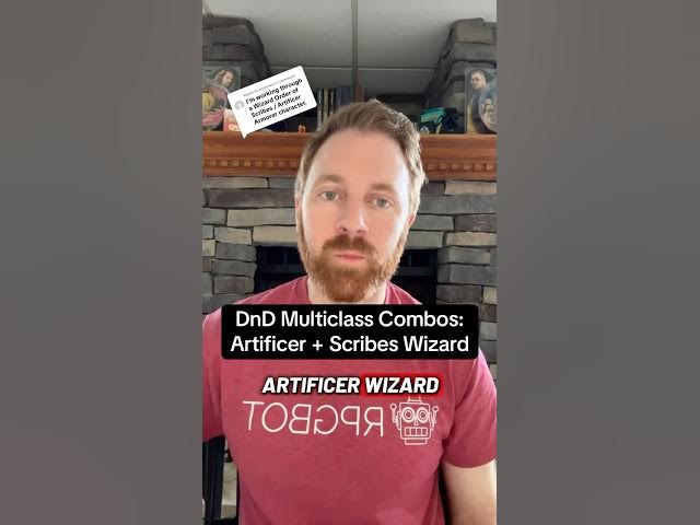 Video thumbnail for Multiclassing DnD’s Artificer and Wizard is always easy since they’re both Intelligence-based
