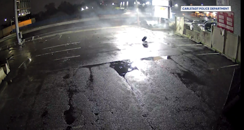 Video thumbnail for Route 17 crash in Carlstadt injures driver, leads to second collision