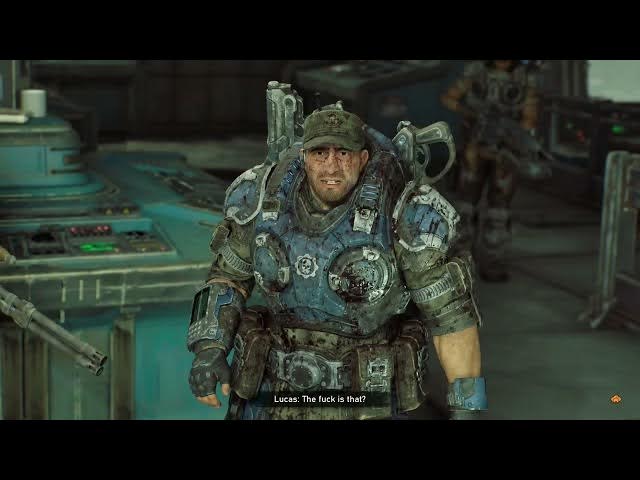 Video thumbnail for Gears of War: E-Day - Act 4 Chapter 3: Use The Tower's Comms | Flying Locust Bug Destroys Antenna