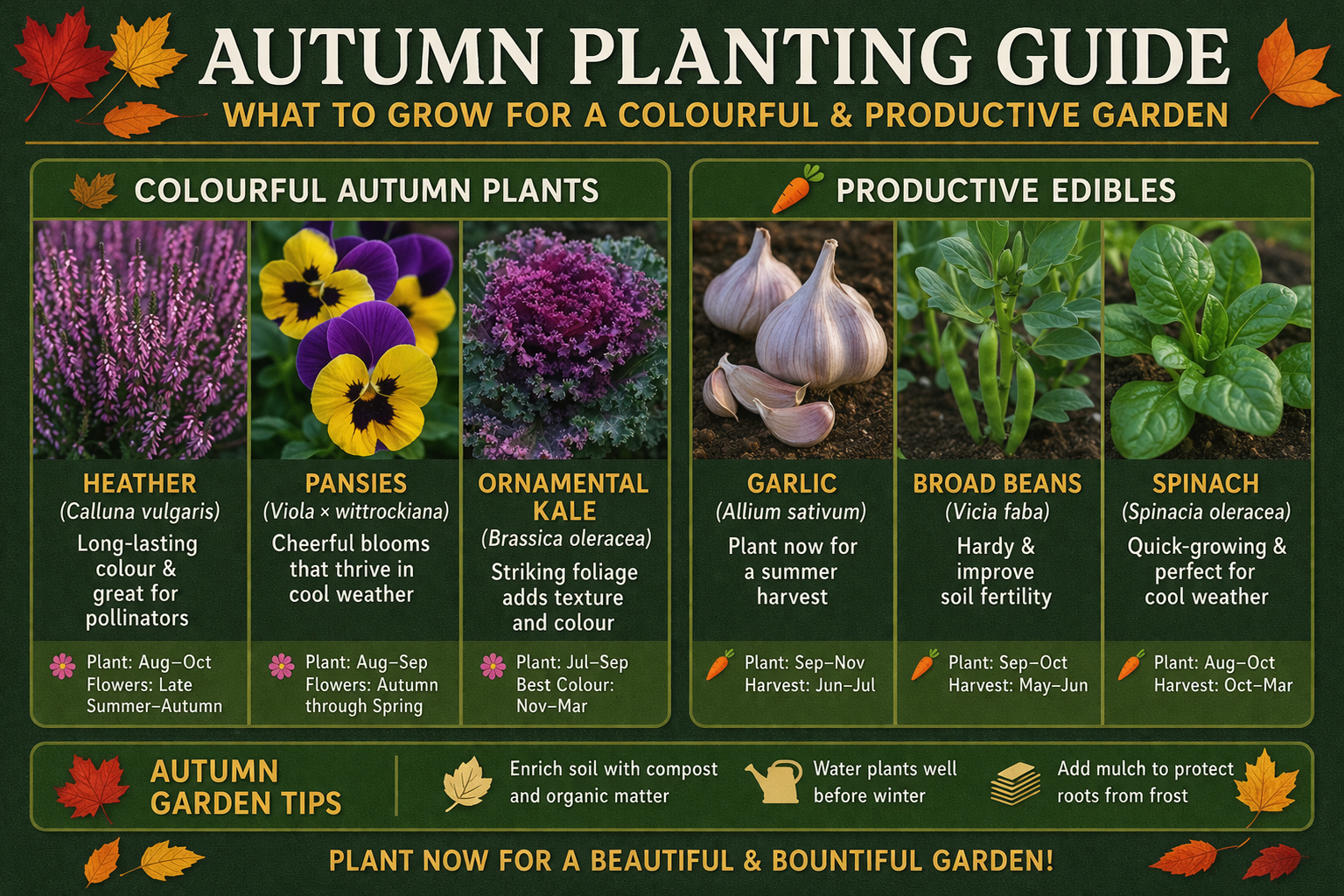 Video thumbnail for Autumn Planting Guide | What to Grow for a Colourful & Productive Garden