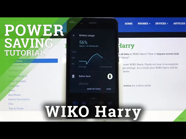 Video thumbnail for WIKO Harry – Activate & Use Power Saving Mode