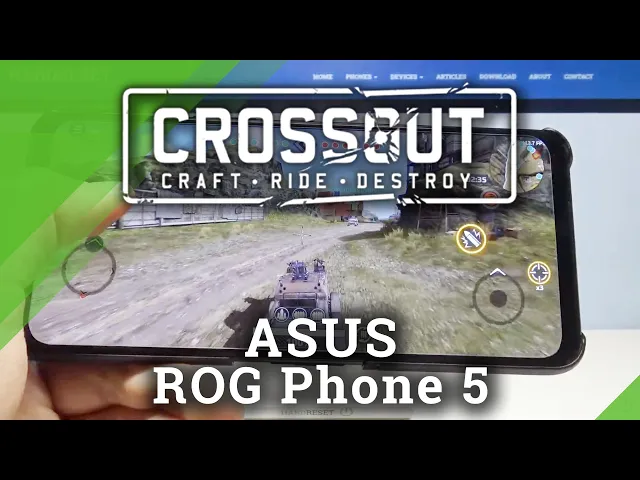 Video thumbnail for Crossout Mobile on ASUS ROG Phone 5 – Gaming Quality Checkup