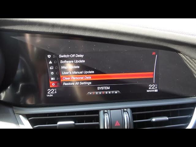 Video thumbnail for How to Change Switch Off Delay Time in Alfa Romeo Giulia - Turn On Off Switch Off Delay