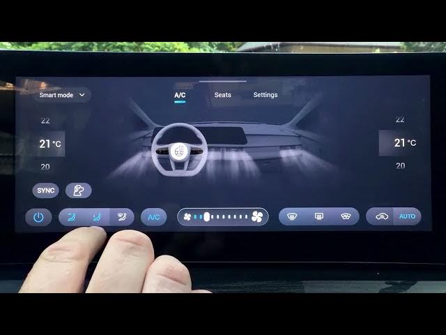Video thumbnail for OMODA 5 EV - How to Change Airflow Direction