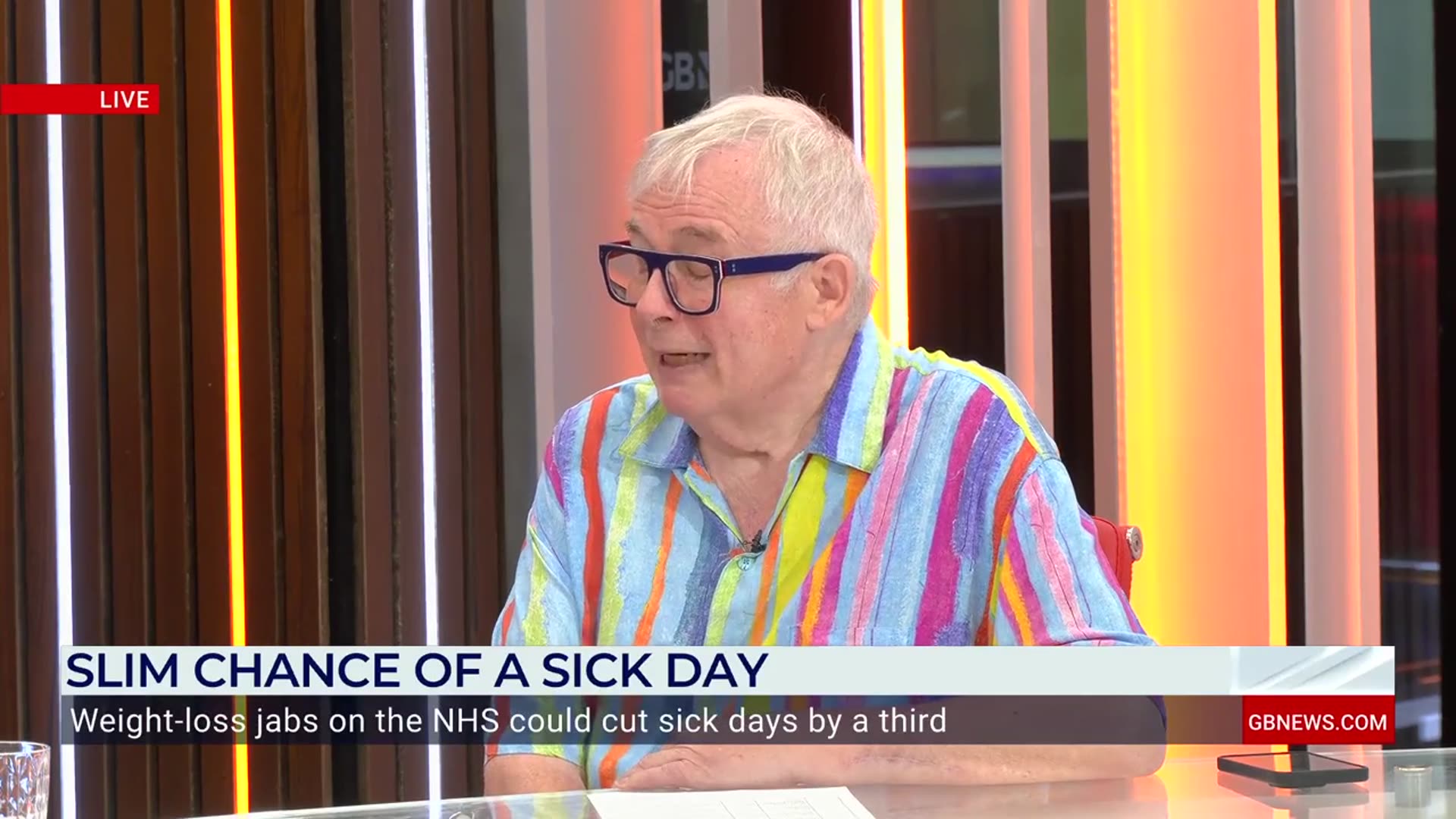 'Video thumbnail for Christopher Biggins reveals he is using weight loss jabs after undergoing knee replacement operation'