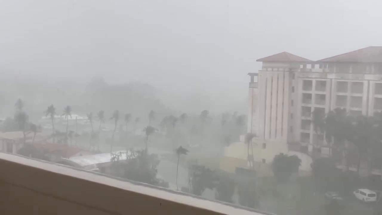 Video thumbnail for US: Super Typhoon Bavi Slams Guam, Northern Marianas 6.