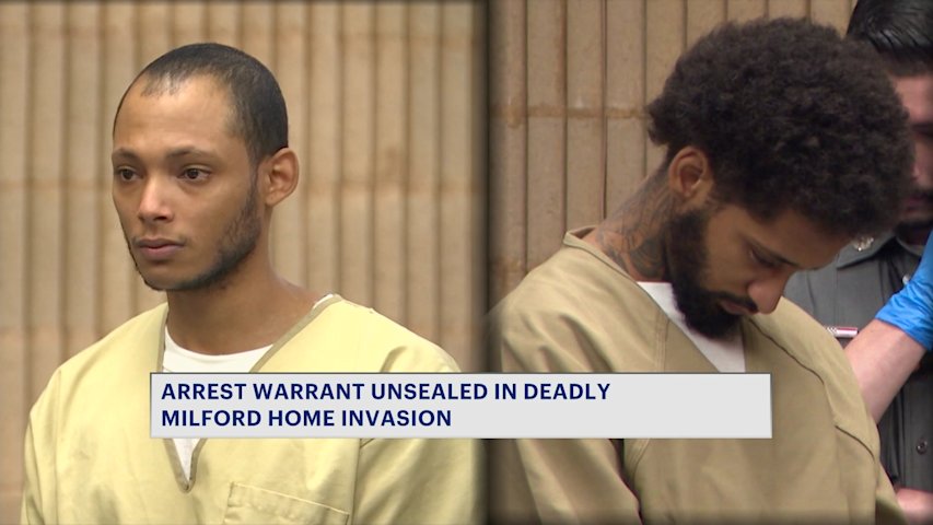 Video thumbnail for Arrest warrant in deadly Milford home invasion unsealed after suspect’s court appearance