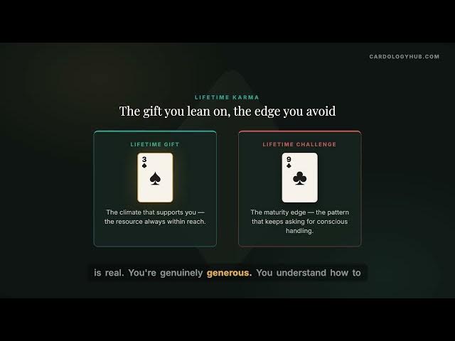Video thumbnail for The Shadow of the 6♦ — The Generous Provider | Cardology Pro