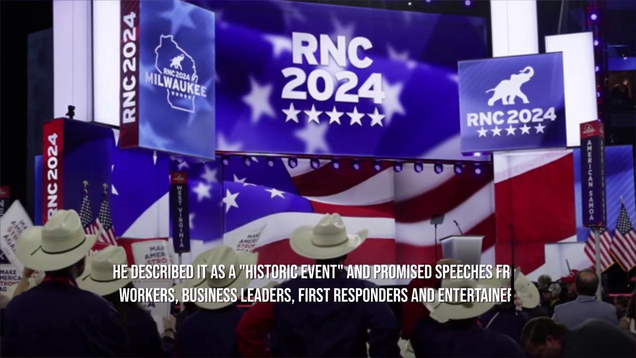 Video thumbnail for Trump Announces First Republican Midterm Convention.