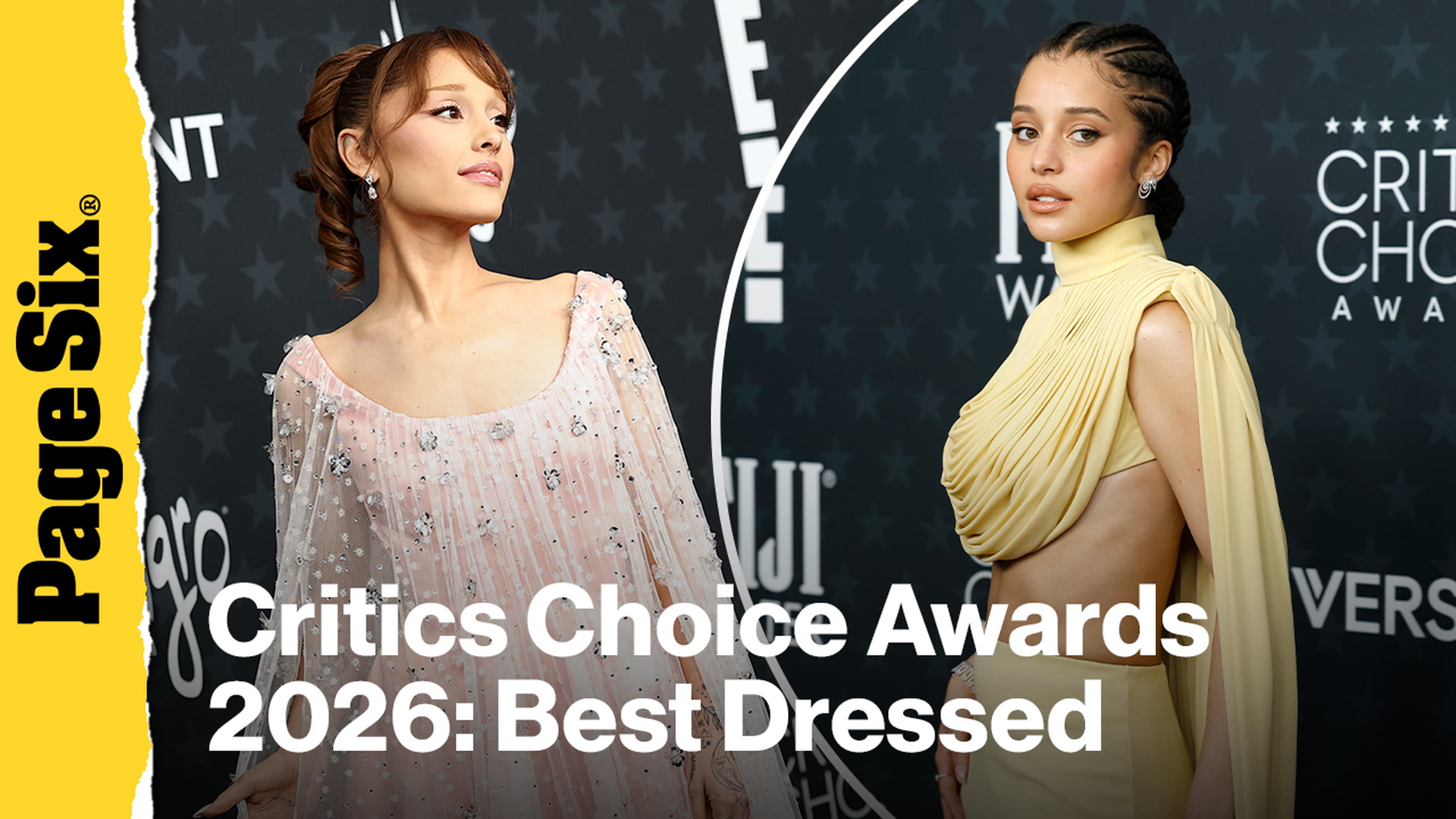 Video thumbnail for Best dressed at Critics Choice Awards 2026: See who made the list