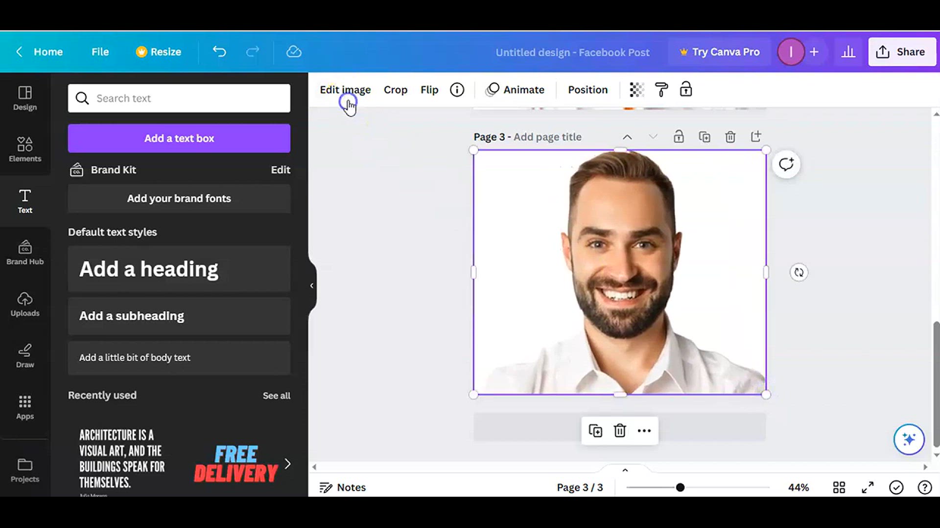 'Video thumbnail for How to Turn Photos into Smudge Painting Effect in Canva - CanvaTutorial l easy canva'