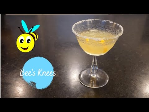 Video thumbnail for How to Make the Bee's Knees Cocktail - Simply Jocelyn