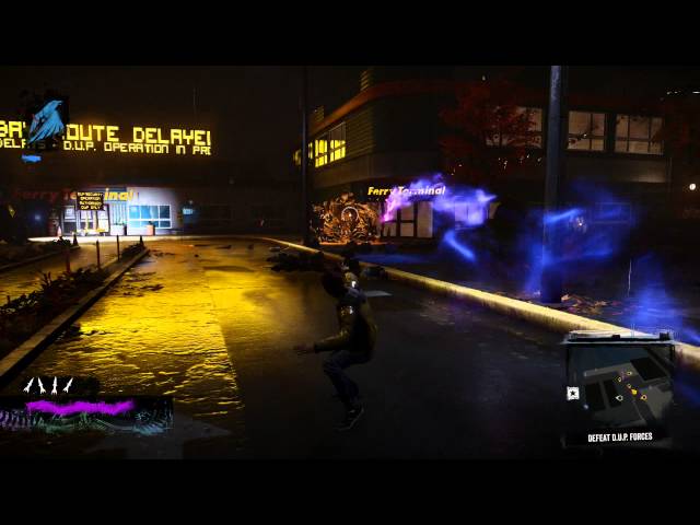 Video thumbnail for inFamous: Second Son - Quid Pro Quo: Delsin Thinks About Reggie, Looks For Hank, Video, Smoke Combat