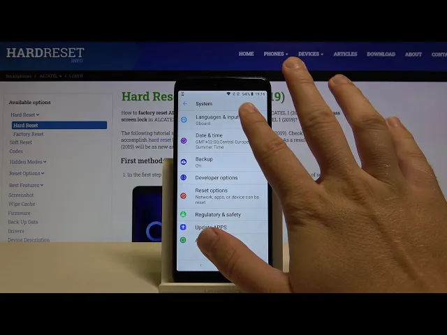Video thumbnail for How to Enter Text Correction Features in Alcatel 1 2019 – Locate Typing Options