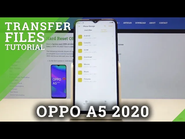 Video thumbnail for How to Move Data in OPPO A5 2020 - Transfer Files