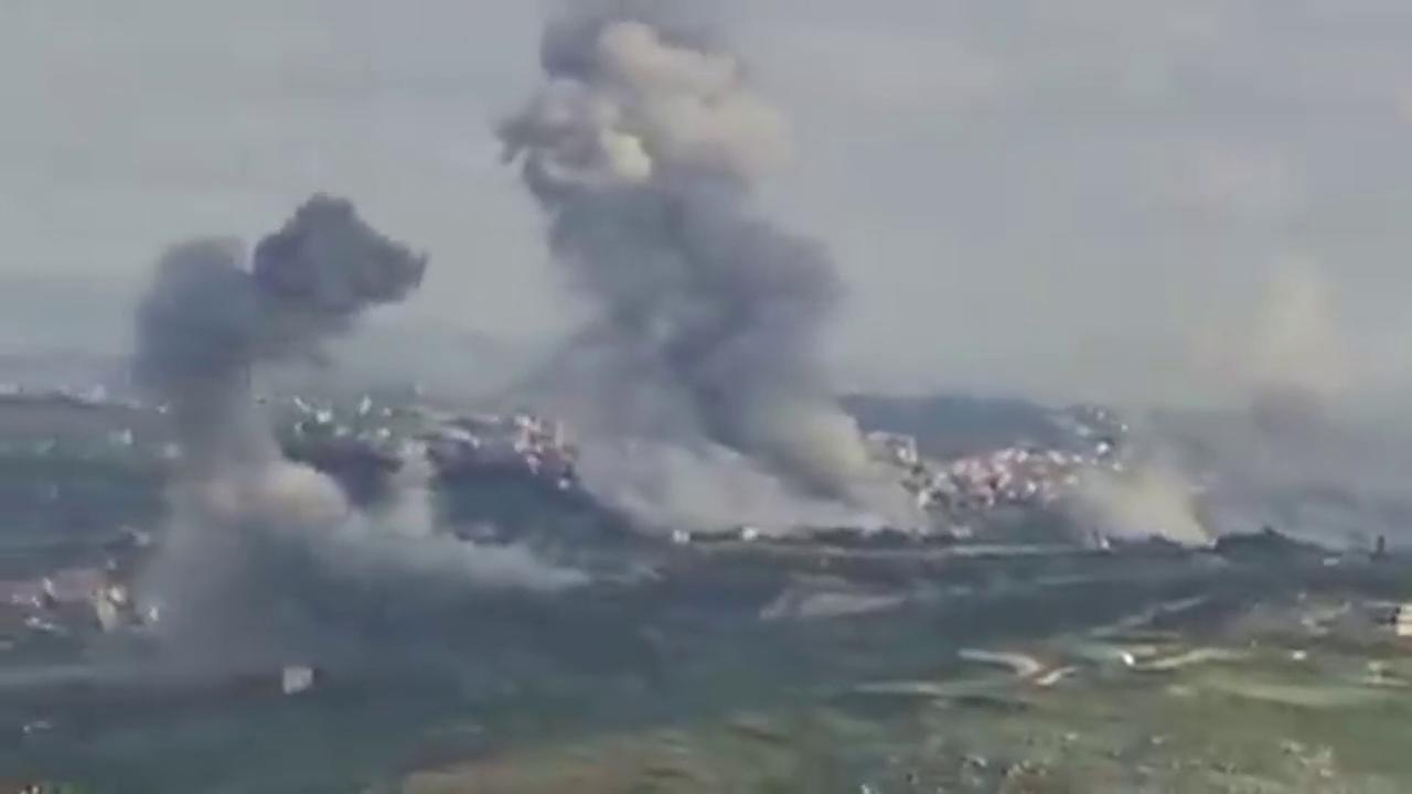Video thumbnail for Lebanon: Intense Israeli Bombardment Hits Towns in Southern Lebanon.