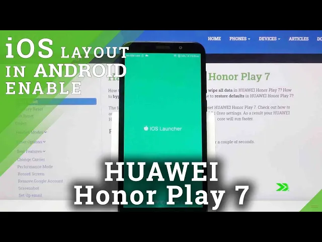 Video thumbnail for How to Apply iOS Launcher in HUAWEI Honor Play 7 – Install Apple Layout