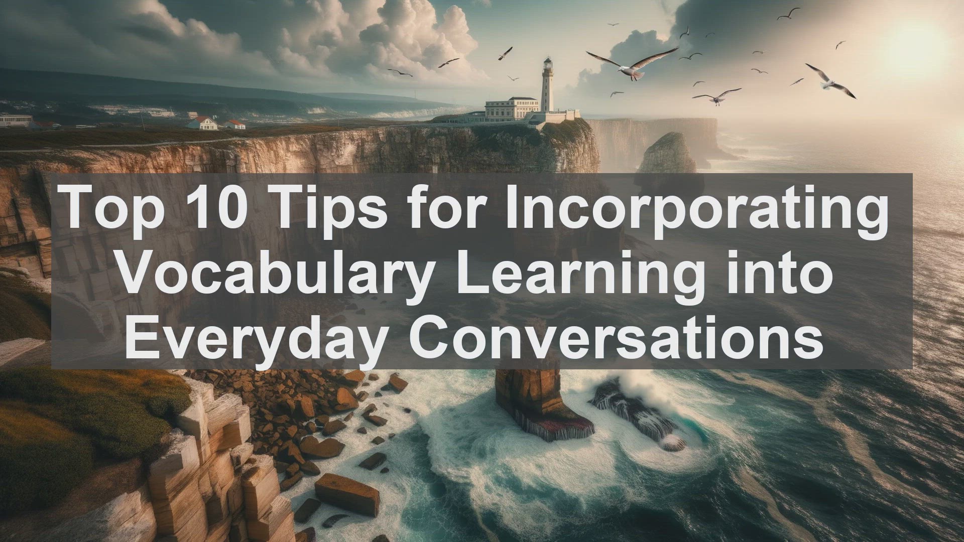 'Video thumbnail for Top 10 Tips for Incorporating Vocabulary Learning into Everyday Conversations'