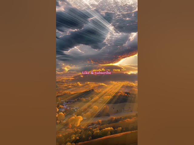Video thumbnail for Sunrise☀ _beautiful mornings _sky _world_ magical #magic #sunset #sunrise