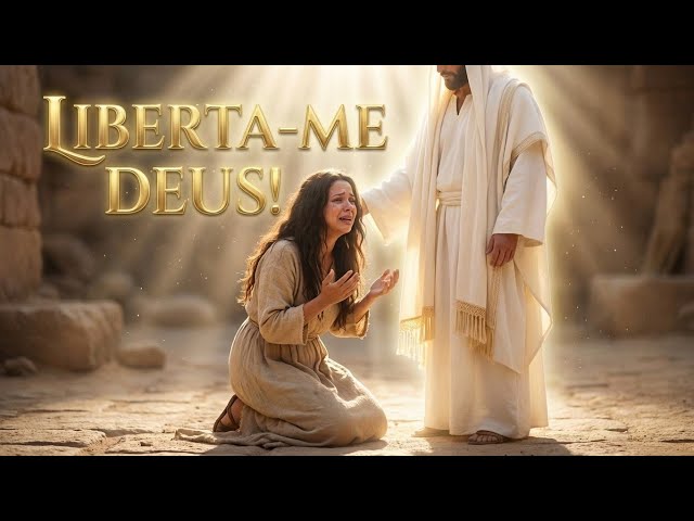 Video thumbnail for LIBERTA-ME DEUS! | CLAMOR PARA LIBERTAR 🙏 Oração Cantada Profética @AriadneJose