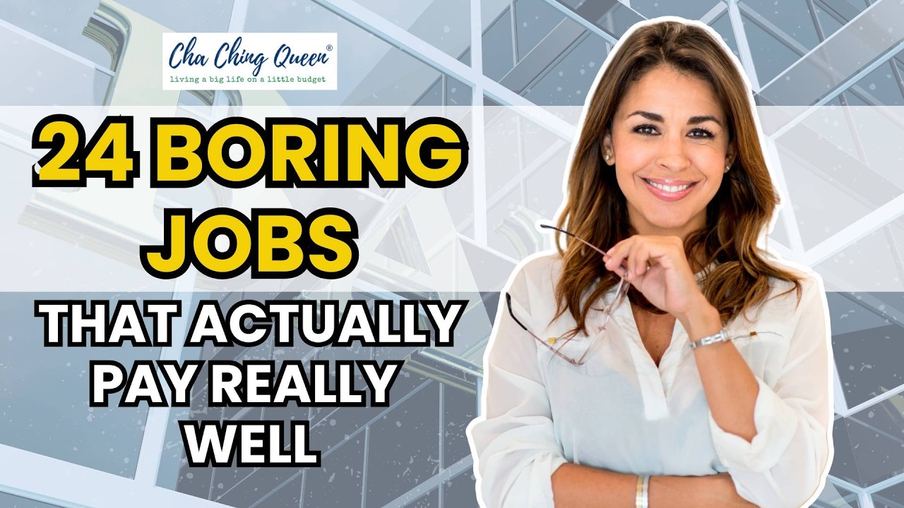Video thumbnail for 24 Boring Jobs That Actually Pay Really Well