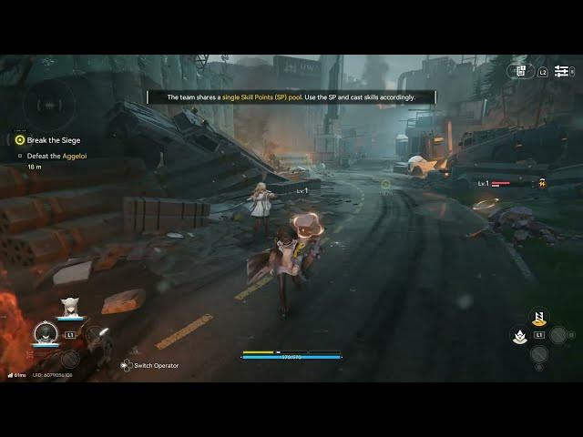 Video thumbnail for Arknights: Endfield - The Broken Lands Chapter 1 Process 1: Team Combat Aggeloi Tutorial Gameplay