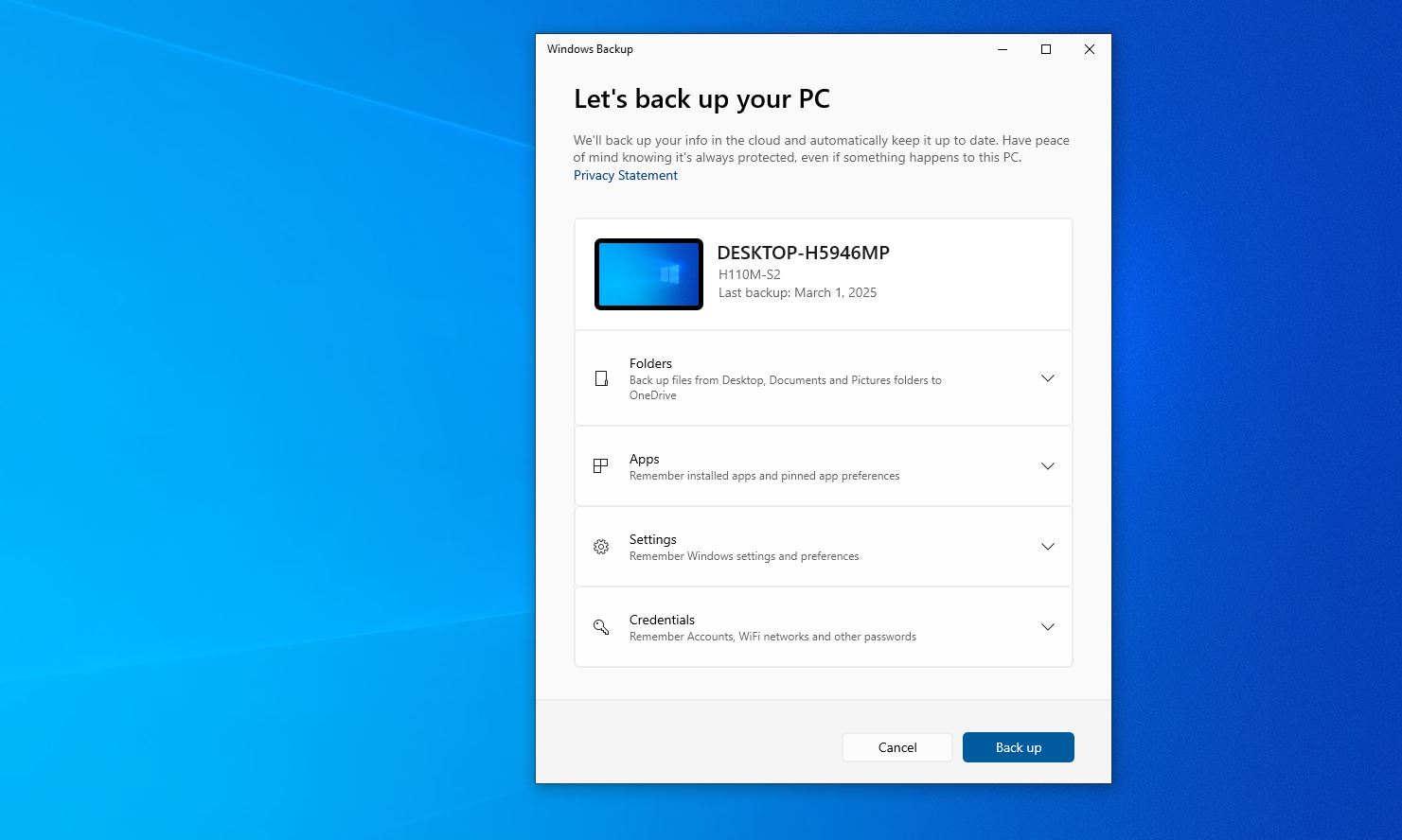 'Video thumbnail for How to backup and restore Your PC windows 11/10'
