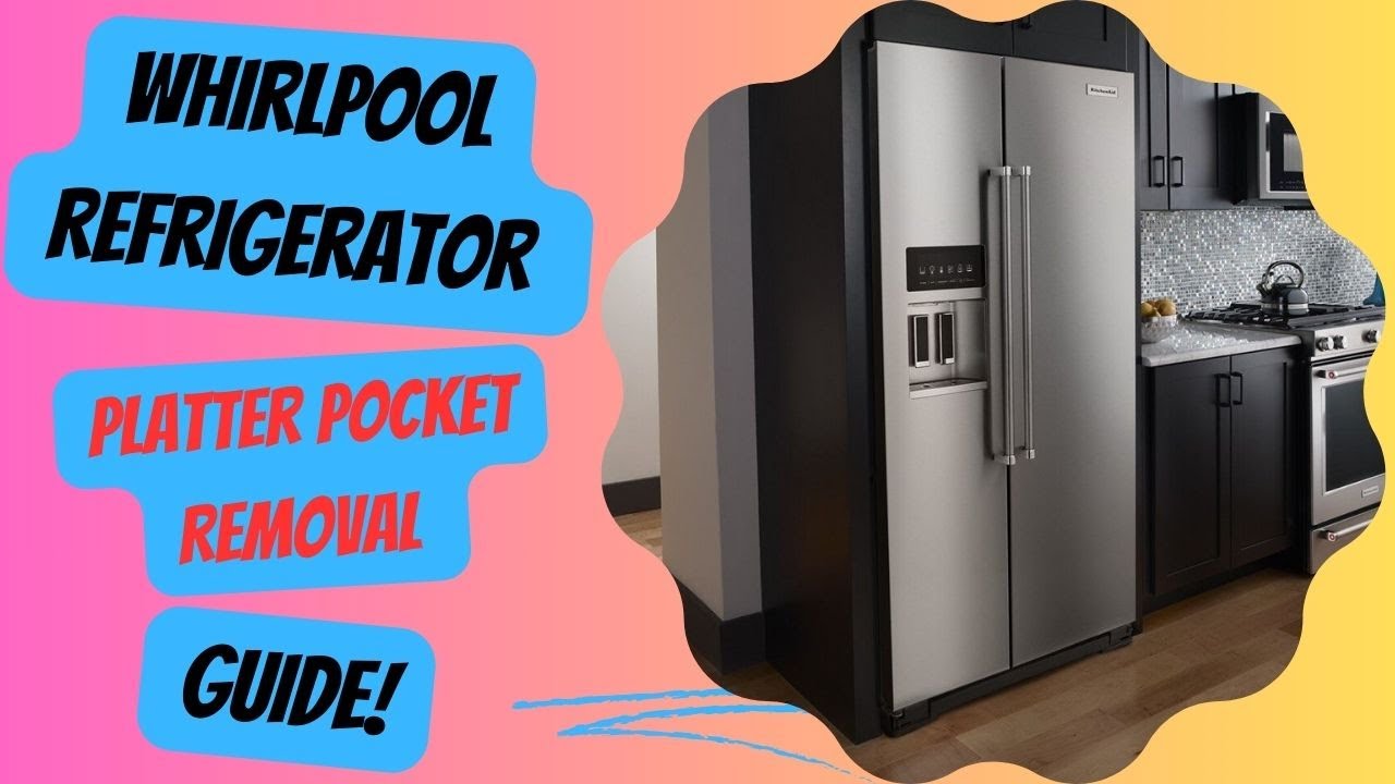 Video thumbnail for Whirlpool Refrigerator Platter Pocket Removal Guide!