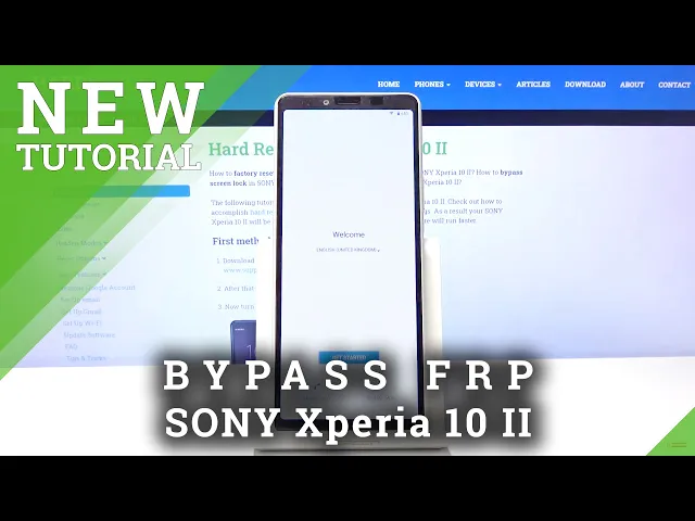 Video thumbnail for How to Skip Google Verification in SONY Xperia 10 II – Unlock FRP