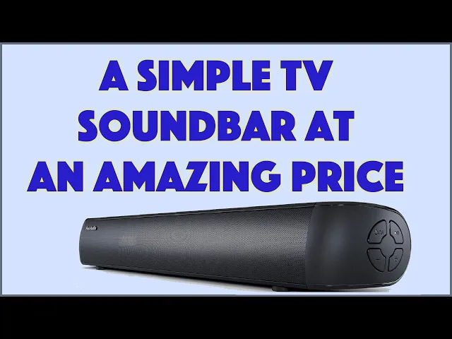 Video thumbnail for Fosi Audio A3 40W Bluetooth Soundbar -- DEMO & REVIEW
