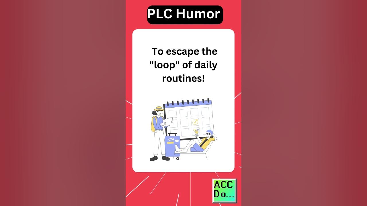 'Video thumbnail for PLC Humor go on vacation...'