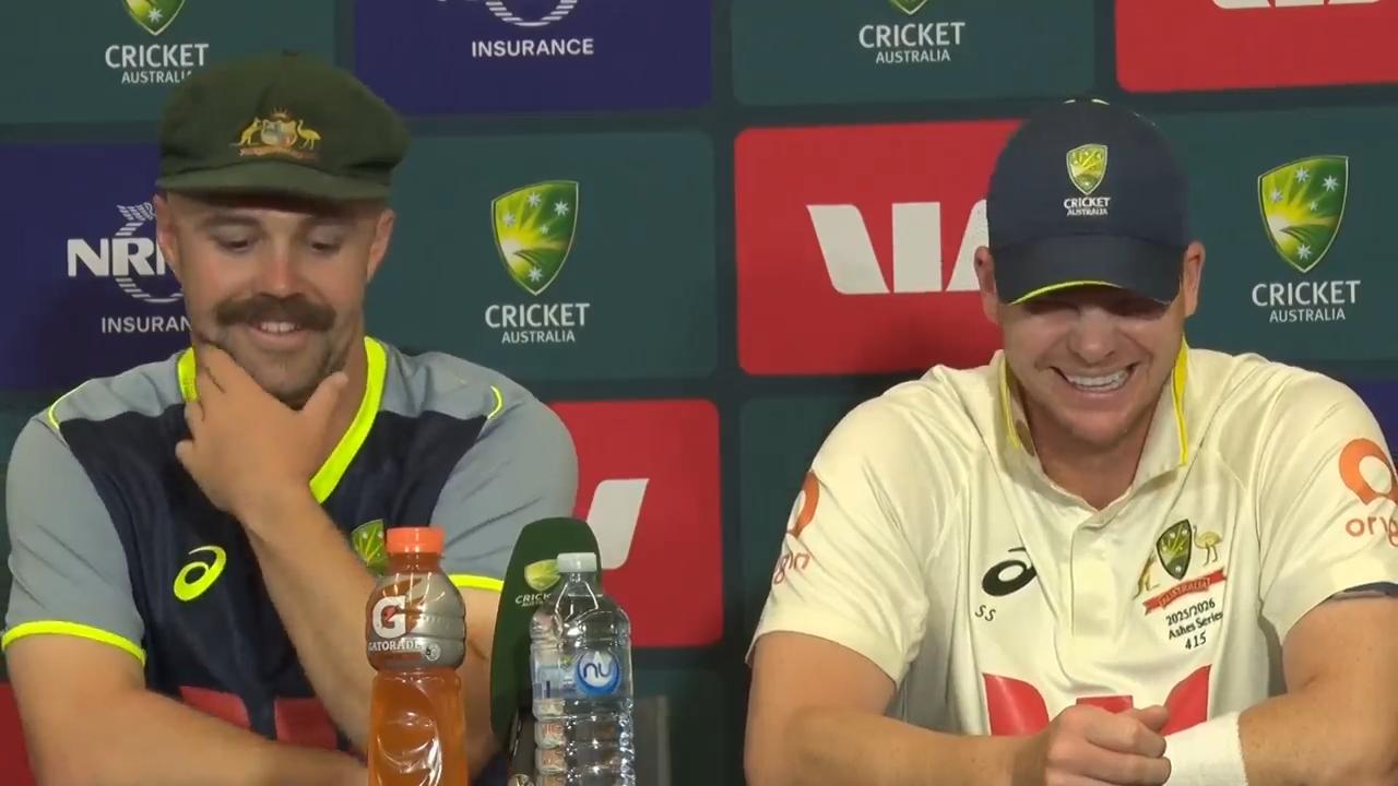 Video thumbnail for Reaction after Australia shock England to open Ashes series with a remarkable win in Perth