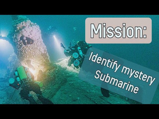 'Video thumbnail for Mystery german submarine 280 feet down'