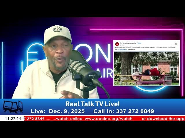 Video thumbnail for Reel Talk TV Live!