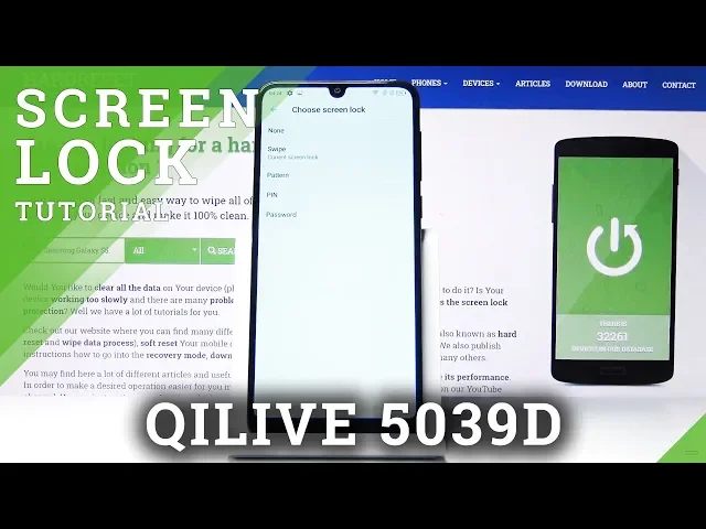 Video thumbnail for How to Add Screen Lock in Qilive 5039D – Set Up Passcode & Pattern