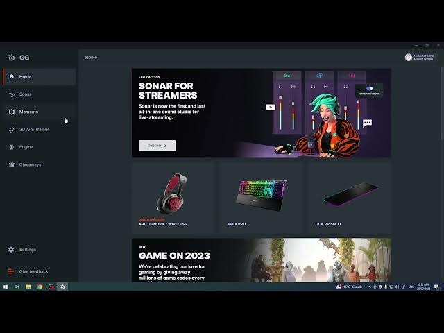 Video thumbnail for How To Check for Firwmare Update on Steelseries Aerox 3?
