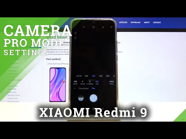 Video thumbnail for How to Use Camera Pro Mode on XIAOMI Redmi 9 – Advanced Camera’s Features