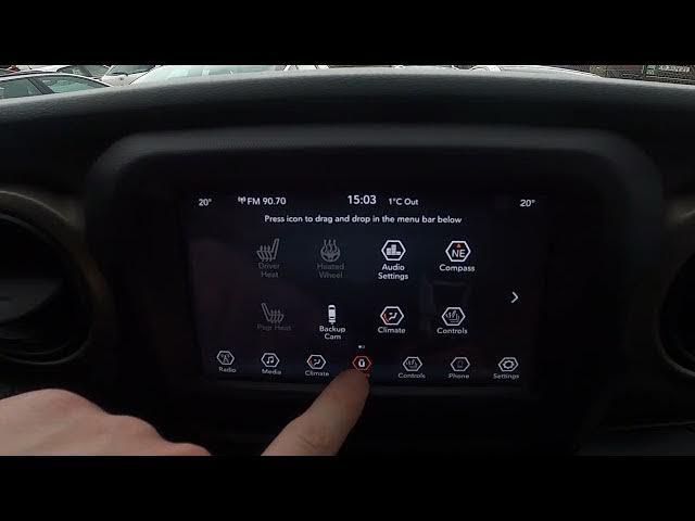 Video thumbnail for How to Enter Backup Camera in Jeep Wrangler IV ( 2018 – now ) | Enter Cargo Camera