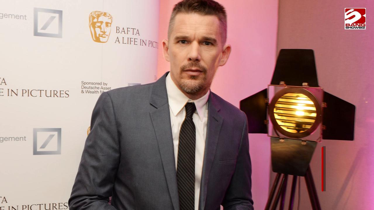 Video thumbnail for Ethan Hawke accidentally vented about Hamlet director on hot mic
