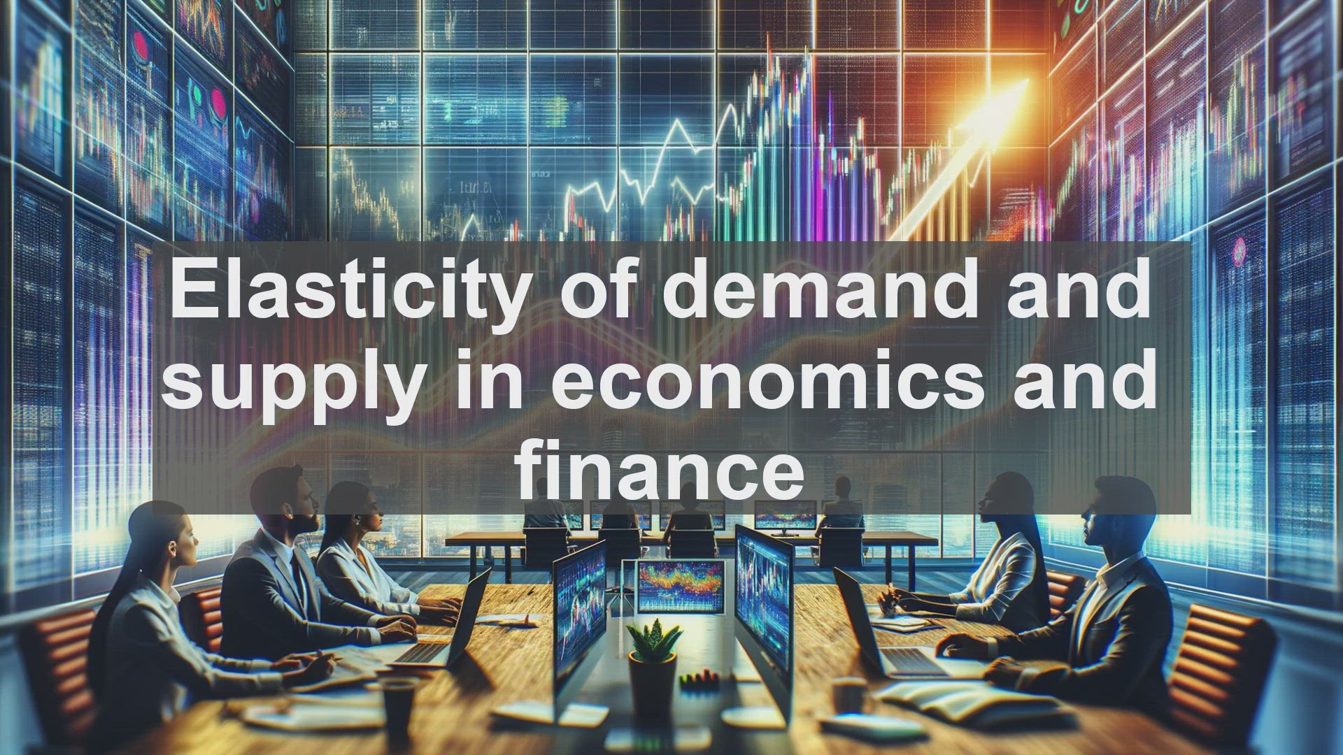 'Video thumbnail for Elasticity of demand and supply in economics and finance'