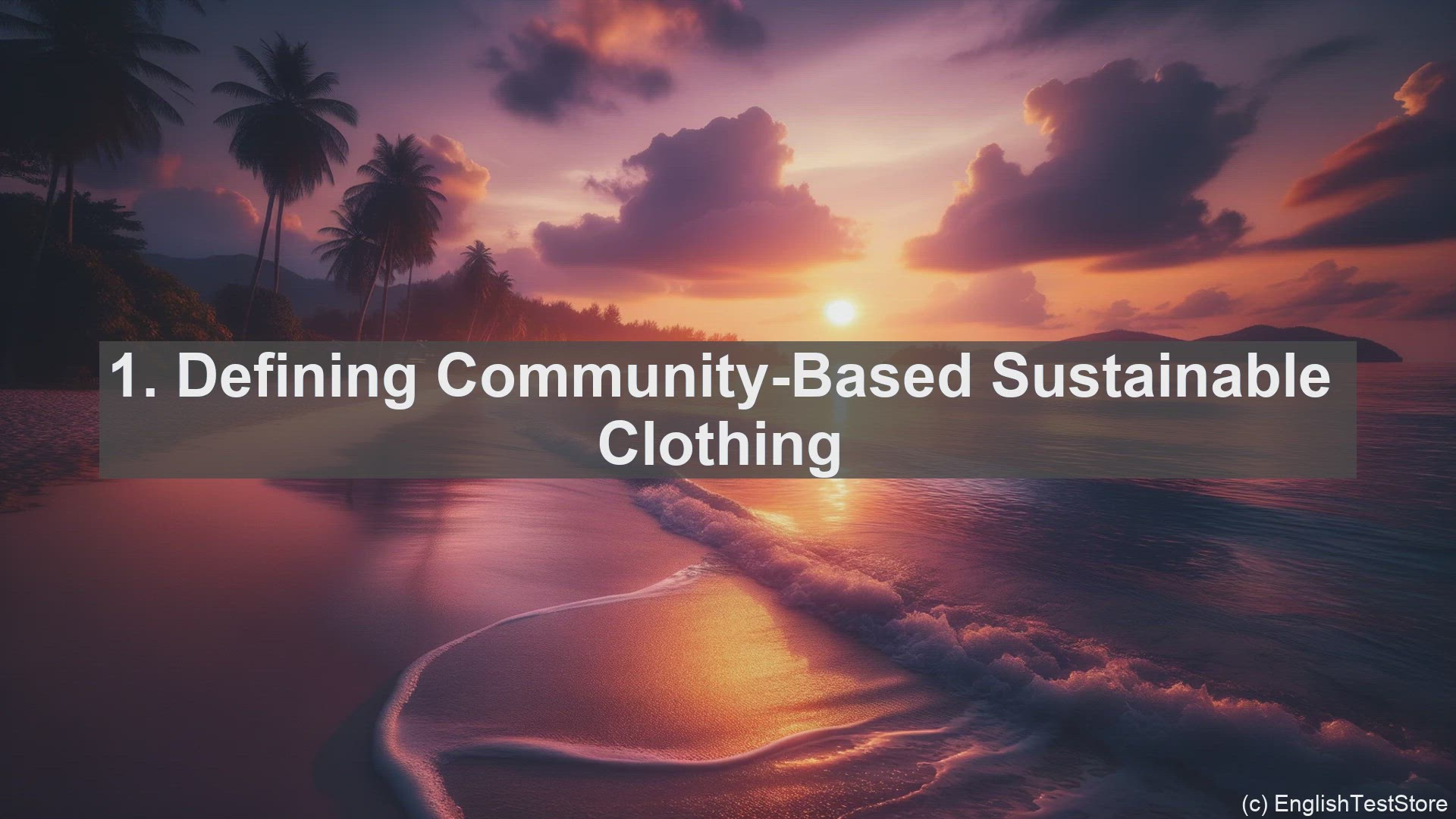 'Video thumbnail for Top 10 Sentences for Understanding CommunityBased Sustainable Clothing'