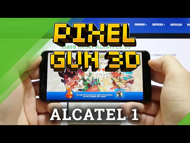 Video thumbnail for Test PIXEL Gun 3D on Alcatel 1 2019 – Gaming Quality Checkup