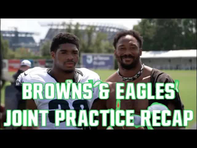 Video thumbnail for lord brunson: eagles joint practice analysis: real reports vs. false rumors!